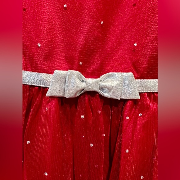 Little girls Christmas dress.  Size 10.  NEVER WORN - Picture 5 of 8